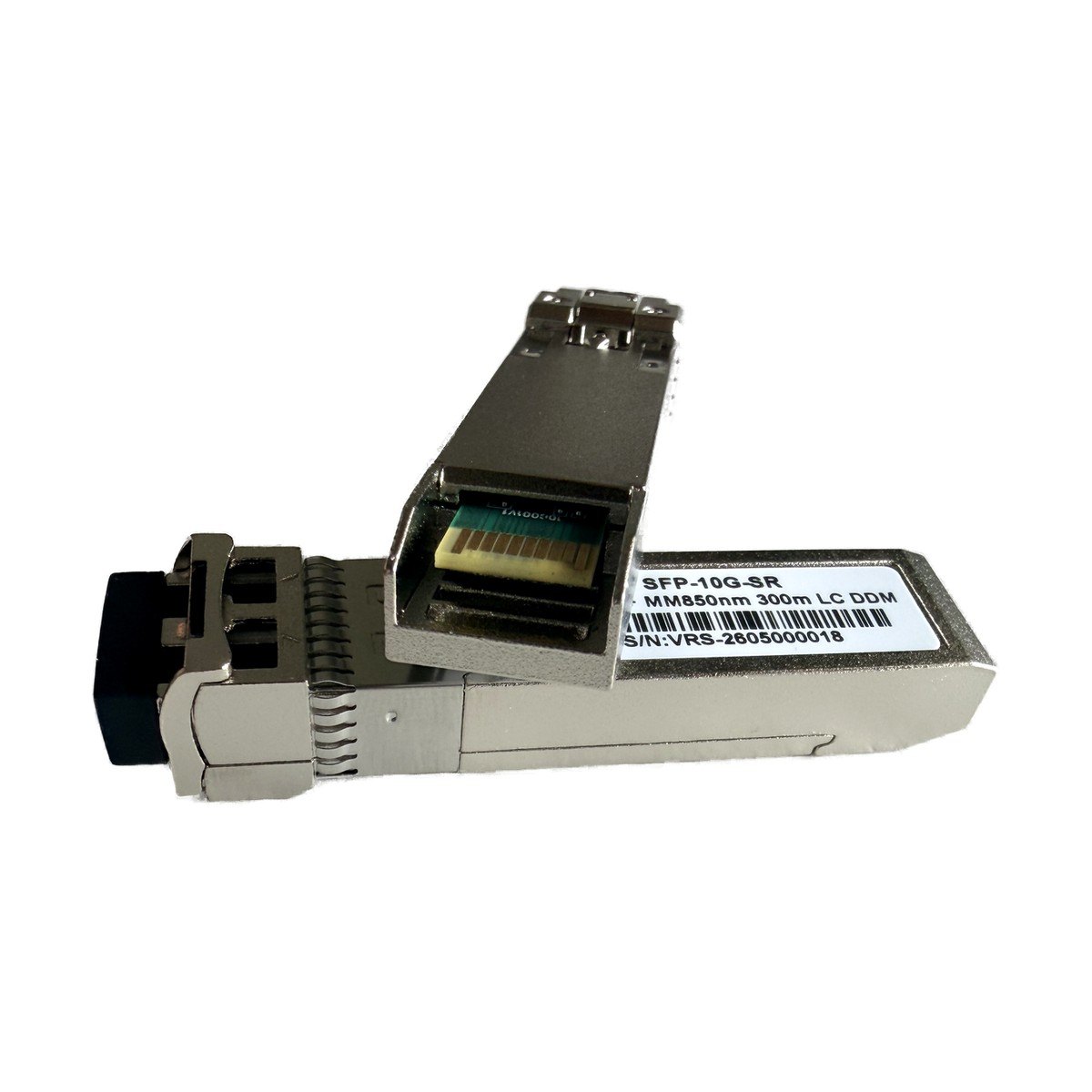 VELRA SFP-10G-SR 互換モジュールの製品写真（SFP+・LCデュプレックス）