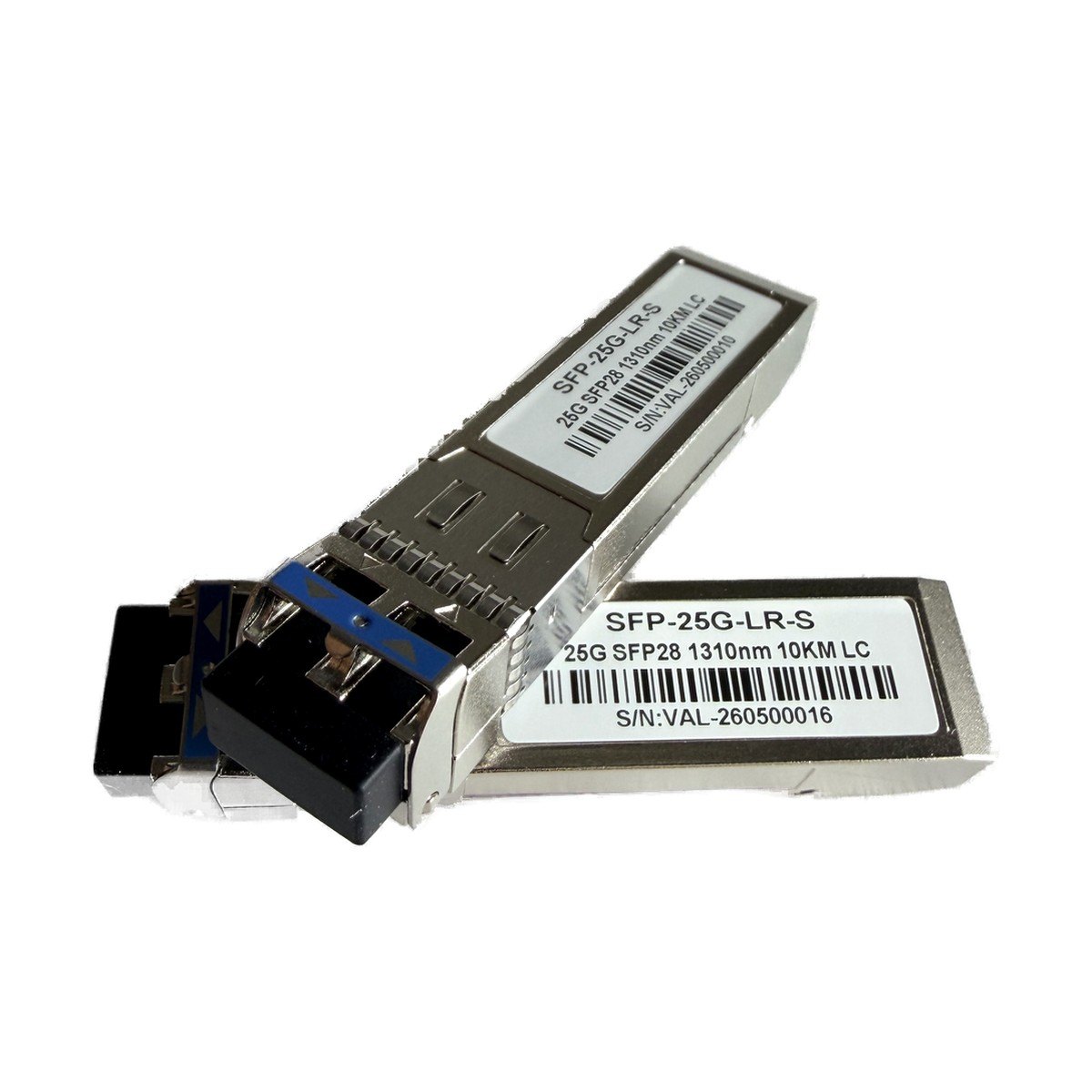 VELRA SFP-25G-LR-S 互換モジュールの製品写真（SFP28・LCデュプレックス）